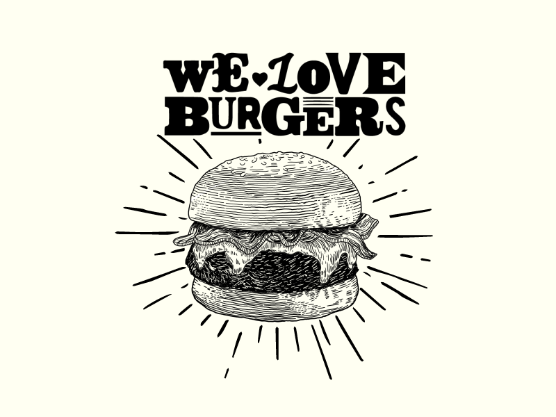 Chef burguer logo animation logo animated logo 2d animator desing animation