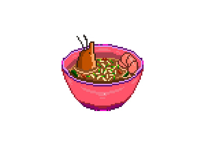 Retro Gumbo branding design illustration pixel art