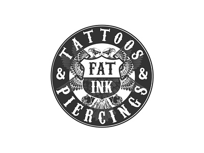 Fat Ink Tattoos & Piercings Logo