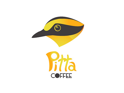 Pitta Coffee Logo branding coffee design illustration logo vector