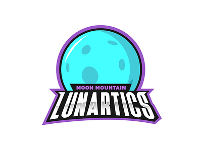 Lunartics Campaign Logo Design