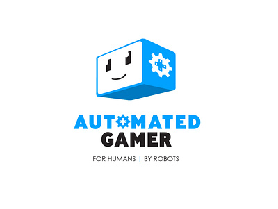 Automated Gamer Branding branding games logo video games