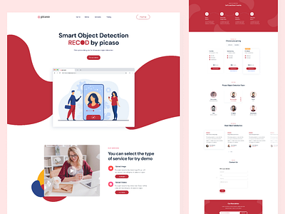 Picaso - Landing Page