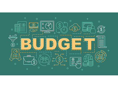 Budget word concepts banner