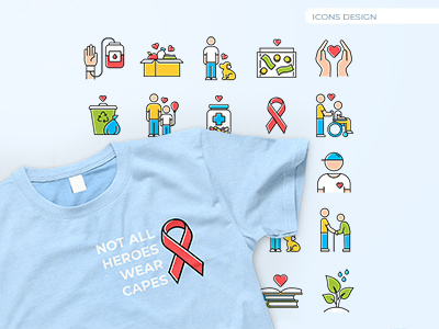 Medical icons design