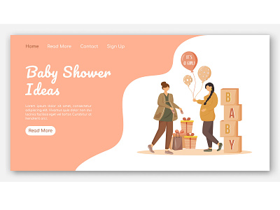 Do you know how to make the best baby shower? baby baby shower banner concept design event expectation happy interface maternity mother parenthood party pregnancy pregnant shower web graphics