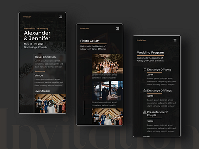 Invitation- Mobile Responsive