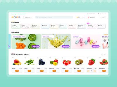 Home for GroceryStore Web App!