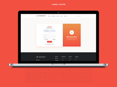 Humanitarian trips website - UI/UX design adobe app branding creative design design system illustration inspiration login logo register trend ui ux xd