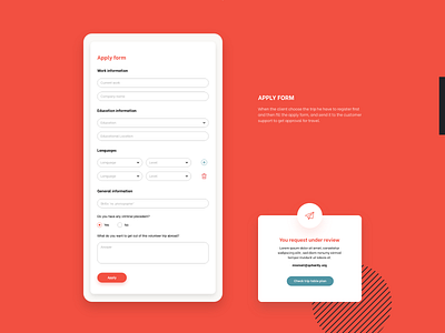 Humanitarian trips website - UI/UX design adobe app branding creative design design system illustration inspiration journey logo minimal travel trend typography ui ux vector web website xd