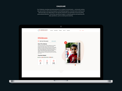 Humanitarian trips website - UI/UX design adobe app branding cards creative design design system e commerce illustration inspiration kids logo trend typography ui ux vector xd