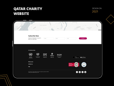 Qatar Charity Global - Website - UI / UX