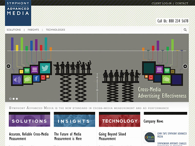Symphony Advanced Media - Slider Image identity website
