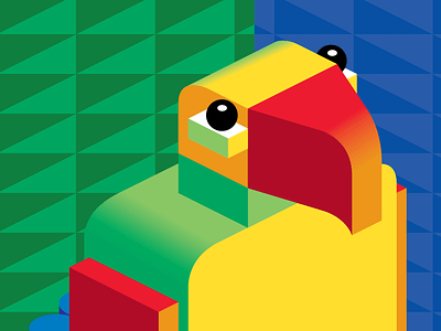 Parrot blockhead