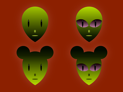 Mouseonmarsfaces icons infographics