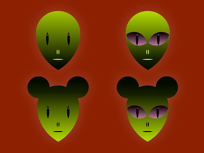Mouseonmarsfaces icons infographics