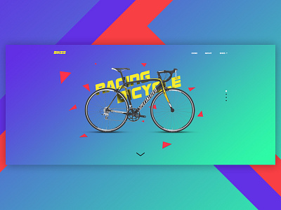 Website Header bike cycle sports