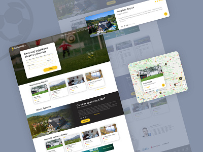 Footballcode Landing page design ui ux web