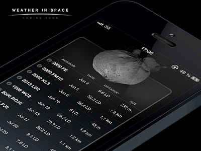Weather In Space ios iphone space weather