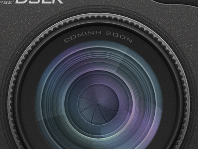 Camera lens (detailed icon)