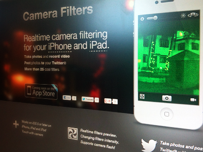 Camera Filters site app camera filters ios ipad iphone web