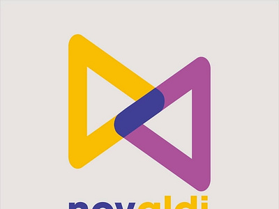 Novaldi Music Entertaint Logo branding design illustration logo vector