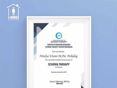 Certificate Design
Center of Behavior Research