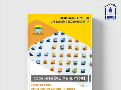 Book Design for BANDUNG CREATIVE HUB UPT BANDUNG EKONOMI KREATIF branding design icon illustration ux