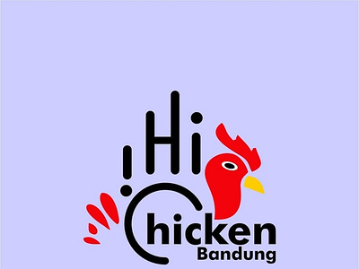 Hi Chicken Logo Chicken Business design icon logo ui ux