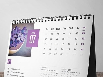 Calendar Design For Your Company⠀ Start from 400k⠀ branding icon illustration ui ux