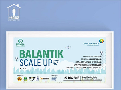 Balantik Scale Up Banner @benuaniaga Design branding design illustration ui ux