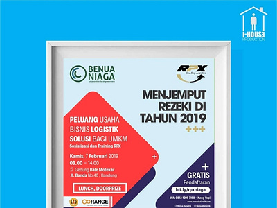 Menjrmput rezeki di tahun 2019
@benuaniaga Design