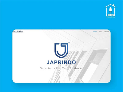 Website design for @japrindo branding design icon illustration ux