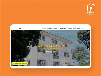 Klinik Unpad Website Design branding design icon illustration ux