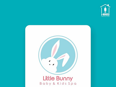 Little Bunny Logo⁠ Design branding design illustration ui ux