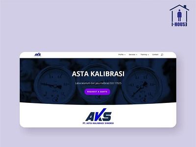 Asta Kalibrasi Website Design