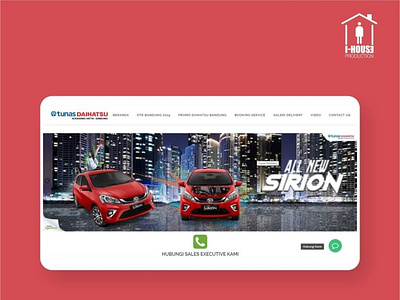 Tunas Daihatsu Website Design