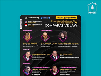 BIANKA 5 - Comparative Law KBRI Washington DC branding design illustration ui ux