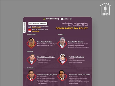 BIANKA 11 - Comparative Tax Policy KBRI Washington DC design icon illustration ui ux