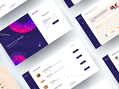 Concept food application app branding design graphic design illustration logo minimal ui ux web