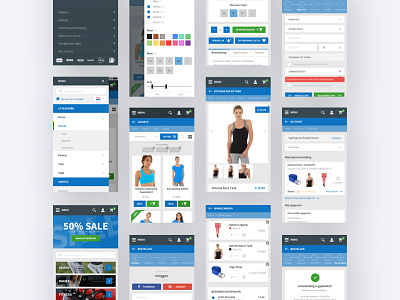 e-Commerce app app ecommerce shopping webshop