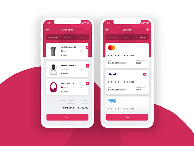 Daily Ui #002 Credit Card Checkout app appdesign checkout credit card dailyui shoppibg