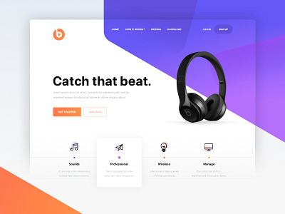 Daily Ui #003 Landing Page