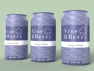 Vine&Berry adobe illustrator brand identity branding design graphicdesign logo logodesign packaging design product packaging