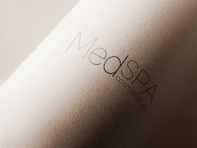 MedSPA cosmetology beauty logo brand identity graphic design logo design