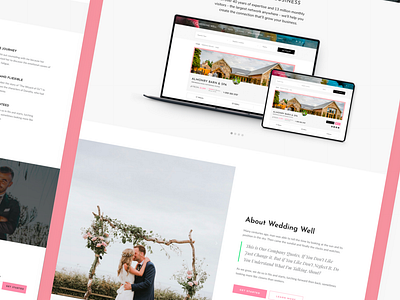 Wedding Well Website Design