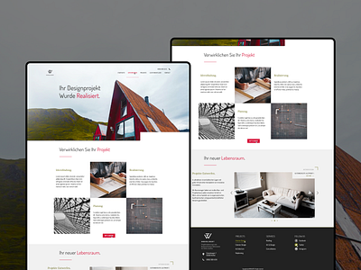Wohn Wert - Website Design design ui ux