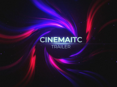 Cinematic Trailer after effects art direction cinematic design dynamic film glow grunge motion graphics swirl text tunnel twirl ui zoom
