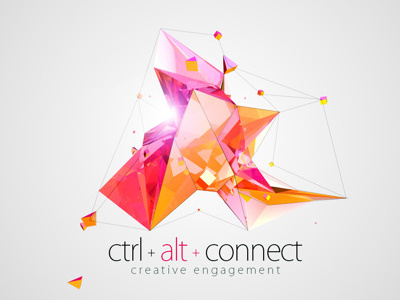 Ctrl Alt Connect Corporate Package Design 3d art direction corporate package logo design motion graphics