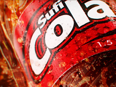 Sufi Cola Product Launch 3d art direction design motion graphics particles